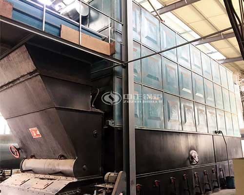 Coal fired thermal oil boiler