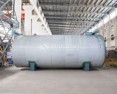 Gas fired thermal oil boiler