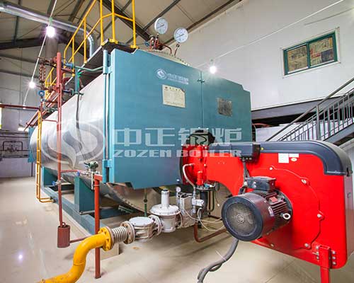 Diesel fired steam boilers