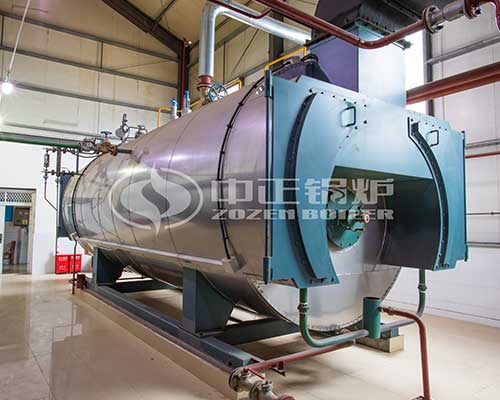 Diesel steam boiler efficiency