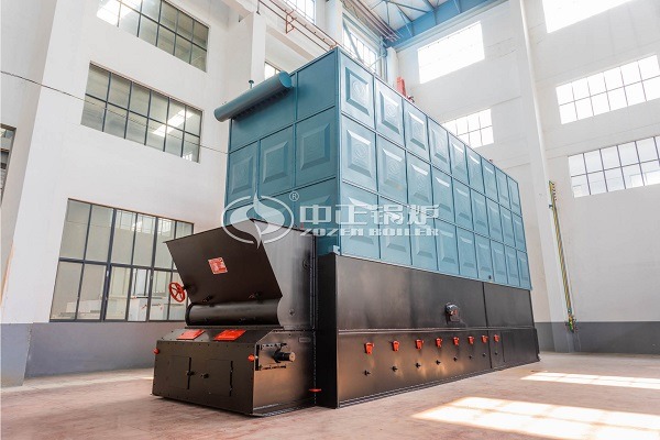 Biomass hot oil heater