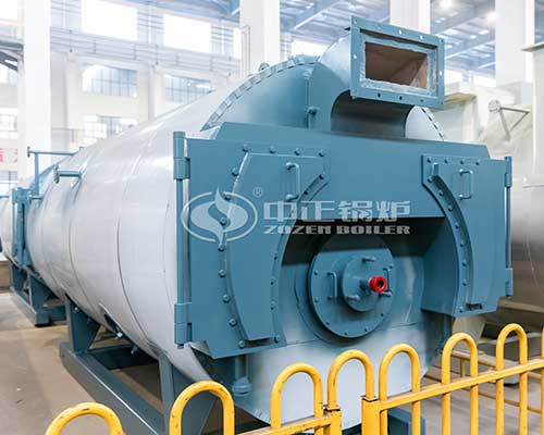 Light oil steam boiler