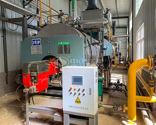 Natural gas fired boiler