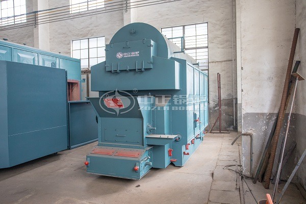 Coal-fired steam boiler