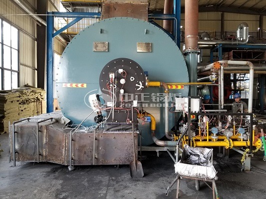 Thermal oil boiler pressure