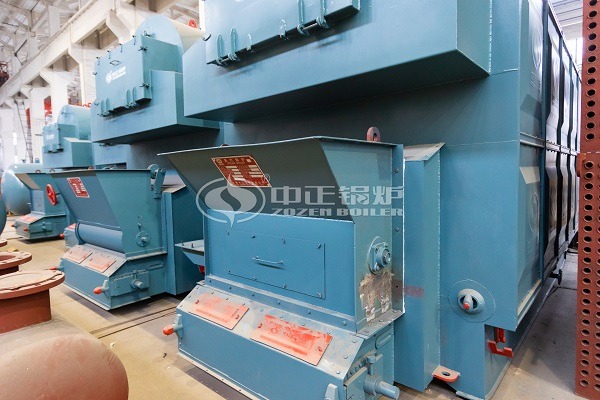 Biomass industrial boiler