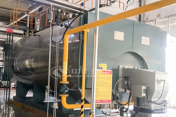 Coke oven gas boiler