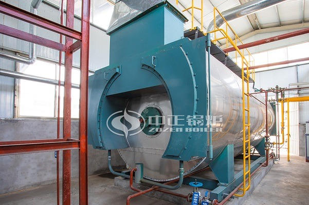 Structure of gas boiler