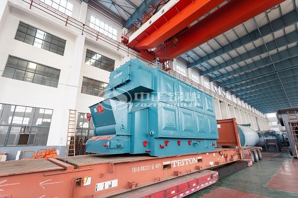 Chain grate coal fired boiler