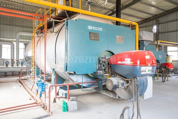 Industrial gas fired boilers