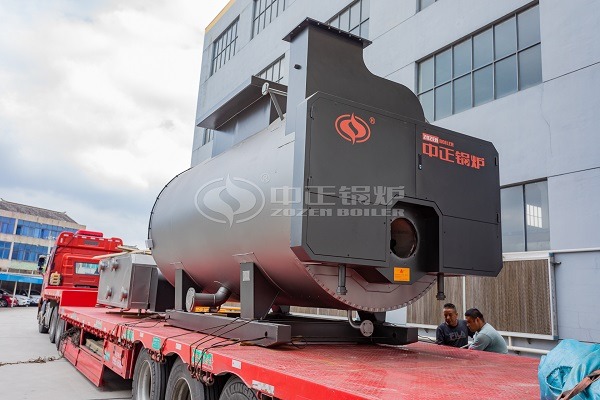 Automatic hot water boiler