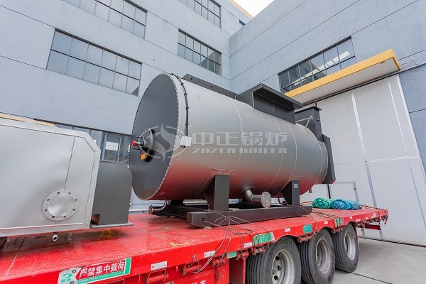 Natural circulation hot water boiler