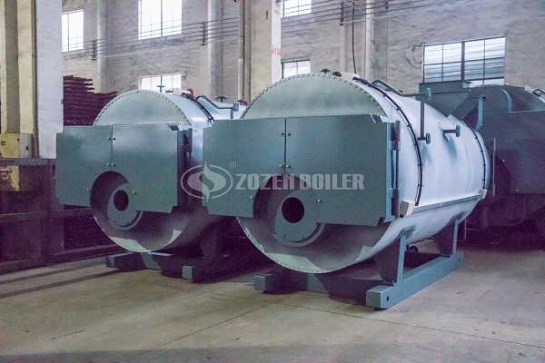 Heavy oil steam boiler