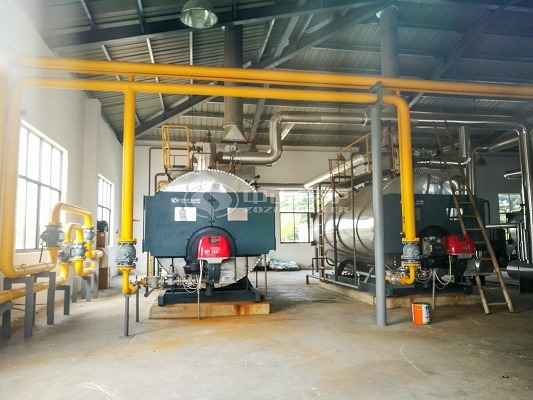 4 MW hot water boiler