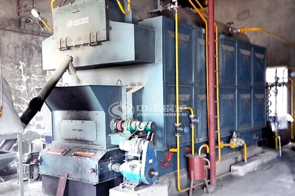 Biomass horizontal boiler