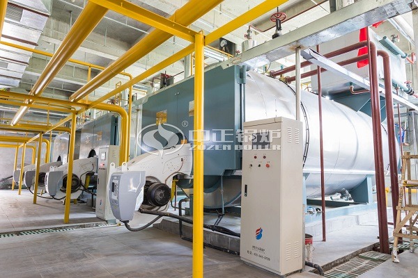 Natural gas fired boilers