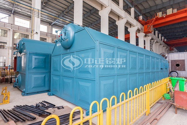 Water tube chain grate boiler